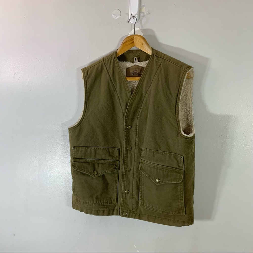 Woolrich made in USA vintage winter vest . Excellent condition like new